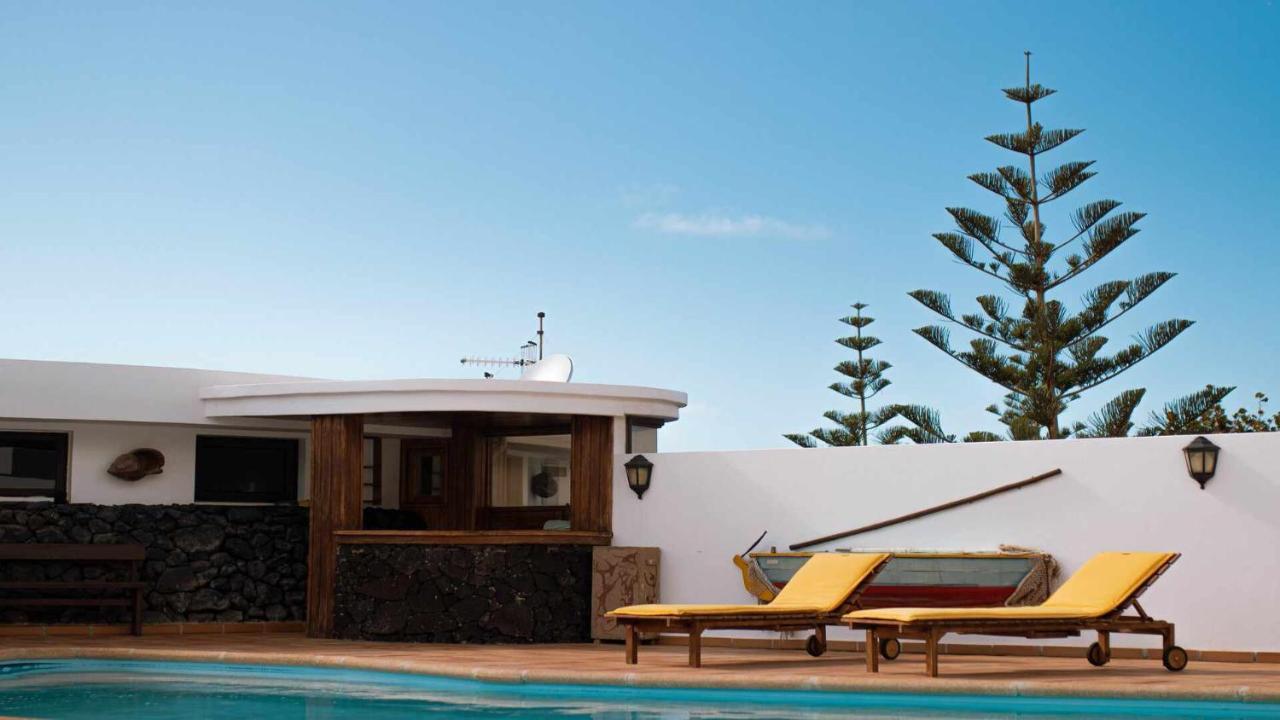 Bungalow Allende Famara Con Piscina Privada Y Ac מראה חיצוני תמונה