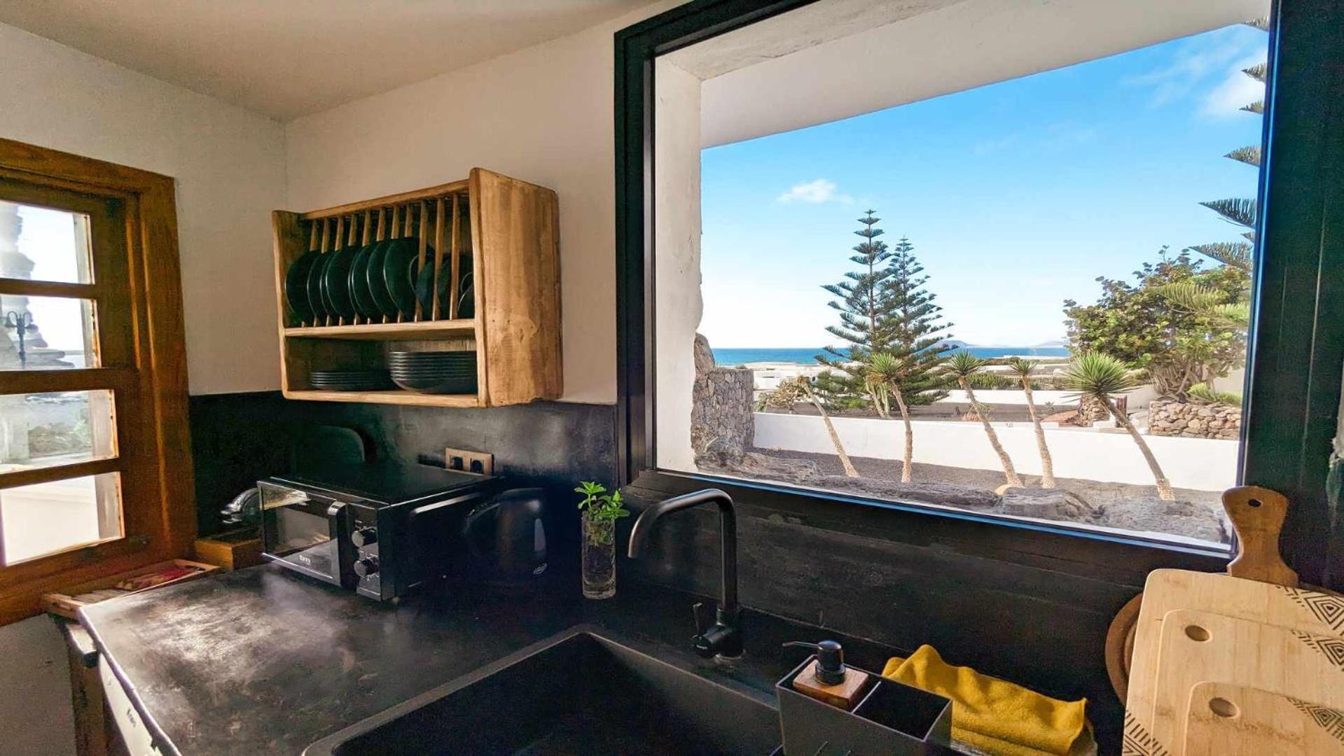 Bungalow Allende Famara Con Piscina Privada Y Ac מראה חיצוני תמונה